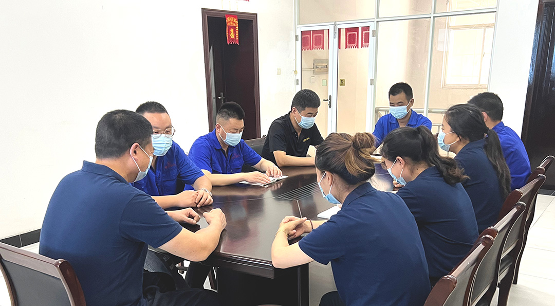 Thionóil Dafeng Mingyue Bearing Bush Co., Ltd a 8ú cruinniú míosúil do 2024